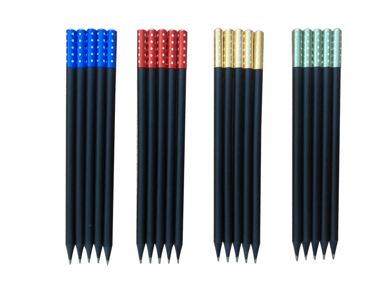 Black Wooden Pencil With Crystal tip Zhejiang Sinopencil Co., Ltd.